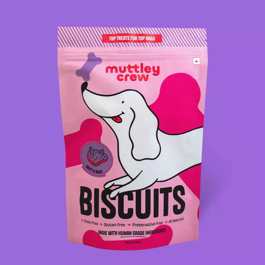 Buff & Mint Biscuits