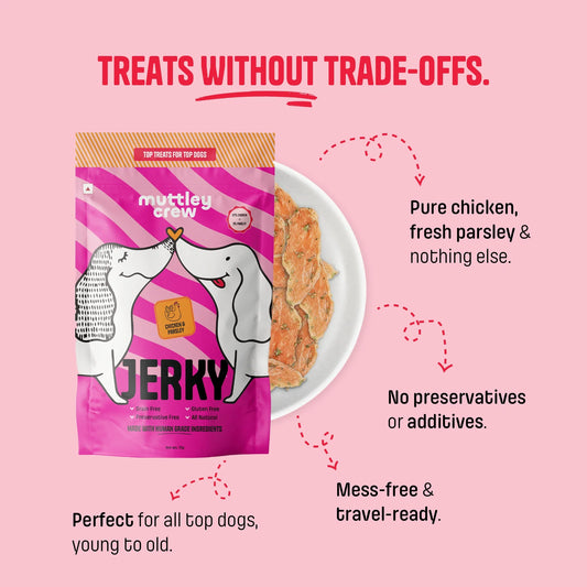 Chicken & Parsley Jerky